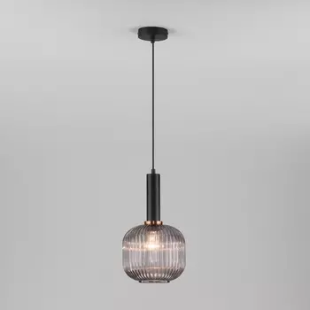 Подвесной светильник 50182/1 Eurosvet BRAVO дымчатый в форме шара