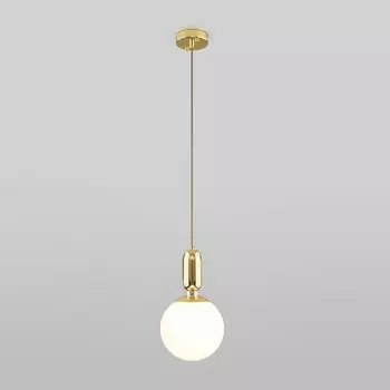 Подвесной светильник 50197/1 Eurosvet Bubble золото в форме шара