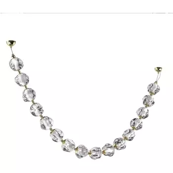 Подвесной светильник бусы" Odeon Light Jemstone 5085/64L золото/прозрачный/металл/акрил LED 64W 4000K 3200Лм"