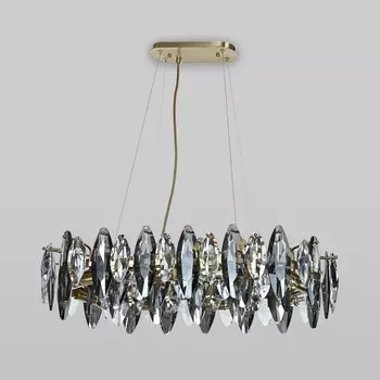 Подвесной светильник c хрусталем Bogate's Onyx 372/8 Strotskis