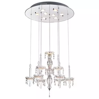 Подвесная люстра Escada Celine 466/8S в виде свечи