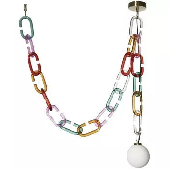 Подвесной светильник 10128C Mult Loft It Chain в форме шара