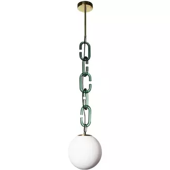 Подвесной светильник 10128P Loft It Chain Green в форме шара