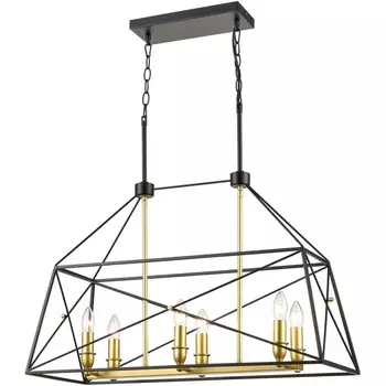 Подвесной светильник Vele Luce Clemente 10038 VL4272P06 в виде свечи