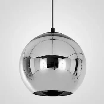 Подвесной светильник Copper Shade Chrome D40 ImperiumLoft 40,018 (182684-22) в форме шара