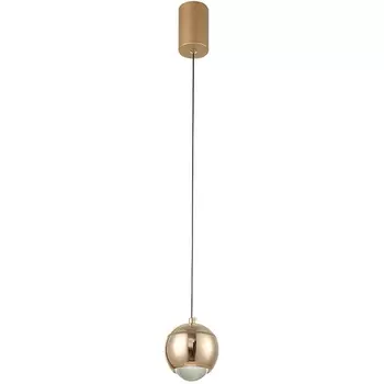 Подвесной светильник Crystal Lux Caro CARO SP LED GOLD в форме шара
