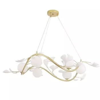 Подвесной светильник Crystal Lux COLIBRI SP6 GOLD в форме шара