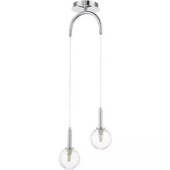 Подвесной светильник Crystal Lux LUXURY SP2 CHROME