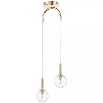 Подвесной светильник Crystal Lux LUXURY SP2 GOLD