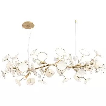 Подвесной светильник Crystal Lux MARGO SP10 с цветами