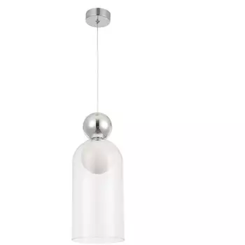 Подвесной светильник Crystal Lux MURCIA SP1.1 CHROME в форме шара