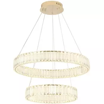 Подвесной светильник Crystal Lux MUSIKA SP100W LED GOLD кольцо
