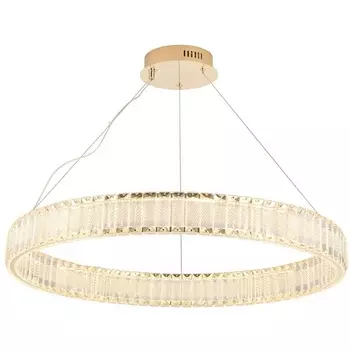 Подвесной светильник Crystal Lux MUSIKA SP70W LED GOLD кольцо