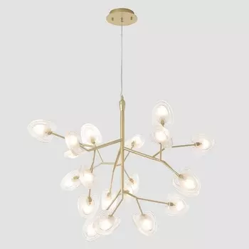 Подвесной светильник Crystal Lux SOLE SP20 GOLD листья