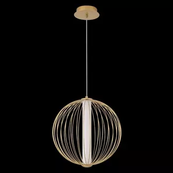 Подвесной светильник Crystal Lux SYNC SP18W LED GOLD в форме шара