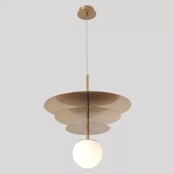 Подвесной светильник Crystal Lux UVA SP1.3 BRASS в форме шара