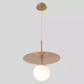 Подвесной светильник Crystal Lux UVA SP1.1 BRASS в форме шара