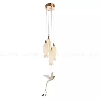 Подвесной светильник (цветы, птички) Cloyd Argana 11241