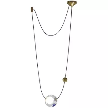 Подвесной светильник Delight Collection 10227P 10227P/A1 gold в форме шара DeLight Collection