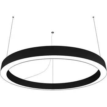 Подвесной светодиодный светильник Donolux Aura DL1000S90WW Black кольцо