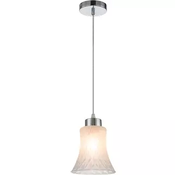 Подвесной светильник Escada Carnival 10193/1S Matt E27*40W Chrome/Matt