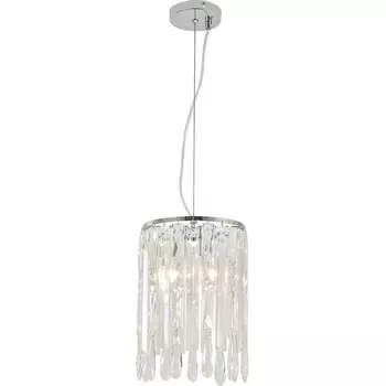 Подвесной светильник Escada Chamarel 2127/1S 1x60Вт E14, металл/хрусталь, хром