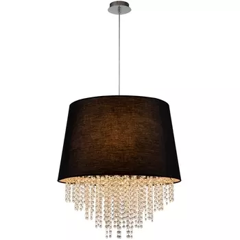 Подвесная люстра хрусталь Escada CHARM 652/5S Black с подвесками