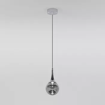 Подвесной светильник Eurosvet Adour 50256/1 LED дымчатый в форме шара