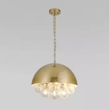 Подвесной светильник Eurosvet Anait 30177 латунь (Умный дом, Алиса, WiFi, голосовое управление)