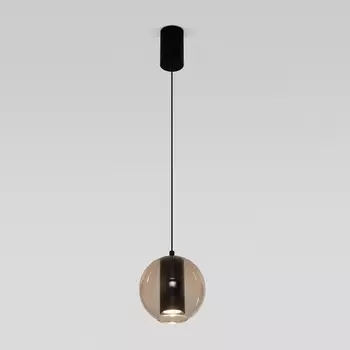 Подвесной светильник Eurosvet Cobble 50258/1 LED бежевый в форме шара