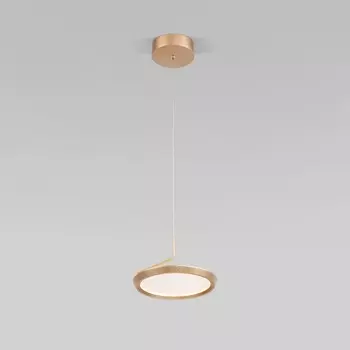 Подвесной светодиодный светильник Eurosvet Crespella 90034/1 золото