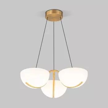 Подвесной светильник Eurosvet Emisfero 50083/3 LED золото