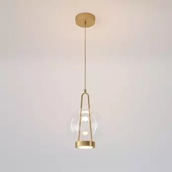 Подвесной светильник Eurosvet Frasco 50267/1 LED латунь