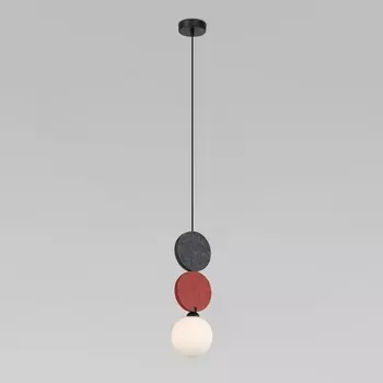 Подвесной светильник Eurosvet Olaf 40072/1 красный в форме шара