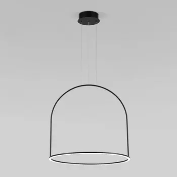 Подвесной светодиодный светильник с пультом Eurosvet Over 90323/1 черный