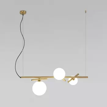 Подвесной светильник Eurosvet Salut 50382/3 латунь шарики