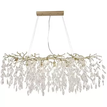 Подвесной хрустальный светильник Favourite Brillo 3056-10P лепестки