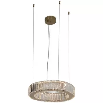 Подвесной хрустальный светодиодный светильник Favourite Manor 4195-4P кольцо