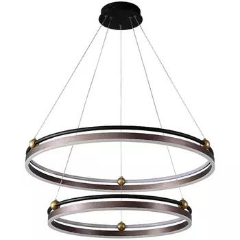 Подвесной светильник Crystal Lux Fernando FERNANDO SP123W LED D600+800 COFFEE/BLACK