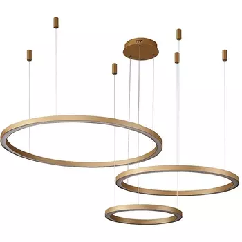 Подвесной светильник Crystal Lux Fortuna FORTUNA SP158W LED D400+600+800 GOLD