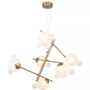 Подвесной светильник молекулы Freya Flaty FR5374PL-06BS