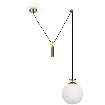Подвесной светильник Freya Impulse FR5221PL-01BS в форме шара