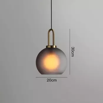 Подвесной светильник Gauss 20 Шар Серый ImperiumLoft Gauss01 (189520-26)