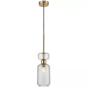 Подвесной светильник 1141/1S E14*60W Antigue copper/Smoke Escada GLOSS Smoke