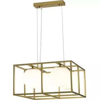 Подвесной светильник P2484-4 iLamp Golden GD в форме шара