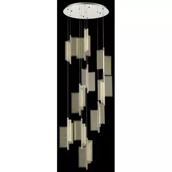 Каскадный подвесной светодиодный светильник Wertmark Hedda WE454.10.103