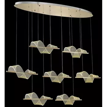 Каскадный подвесной светодиодный светильник Wertmark Hilda WE452.07.323