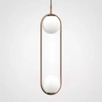 Подвесной светильник Hoop Duo Бронза ImperiumLoft 181905-26 (181905-26)