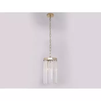 Подвесной светильник хрустальный Newport 10110 10111/S gold