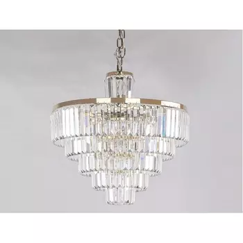 Подвесной светильник хрустальный 31114/S Newport 31100 gold